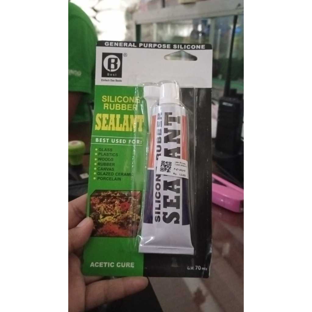 Lem Kaca Bening Aquarium Akuarium Silikon Silicon Silicone Sealant 85g