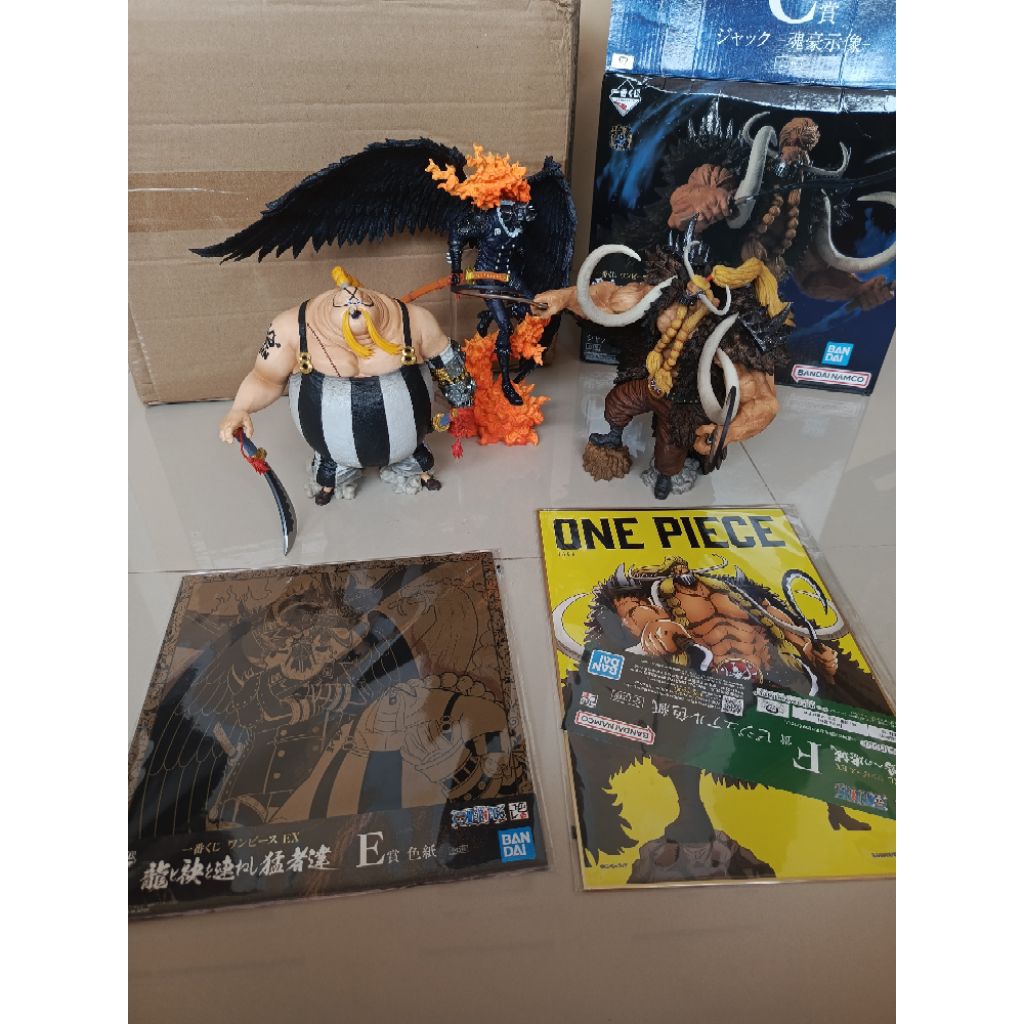 Ichiban Kuji King Queen Jack One Piece Ex Masterlise Expiece Luffy Zoro King Queen