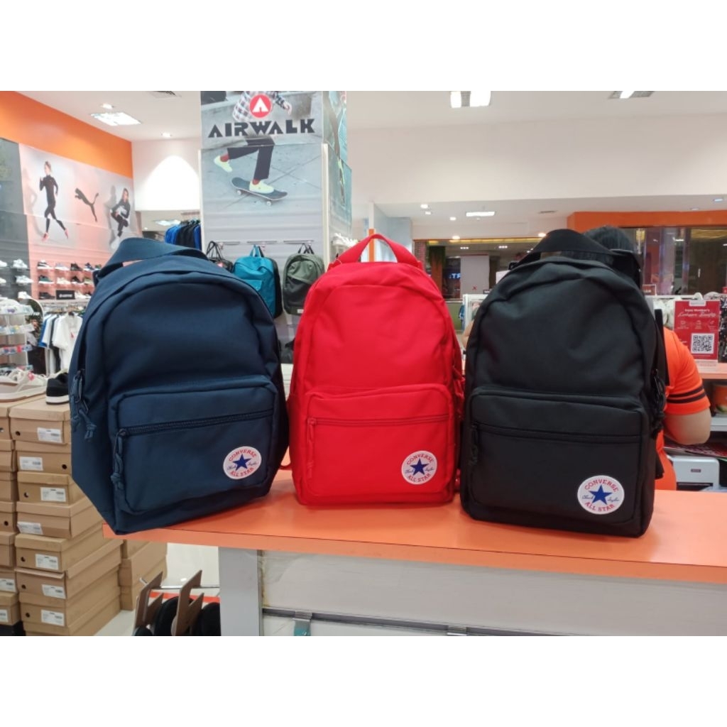 Con backpack small tas ransel converse ( anak - dewasa )