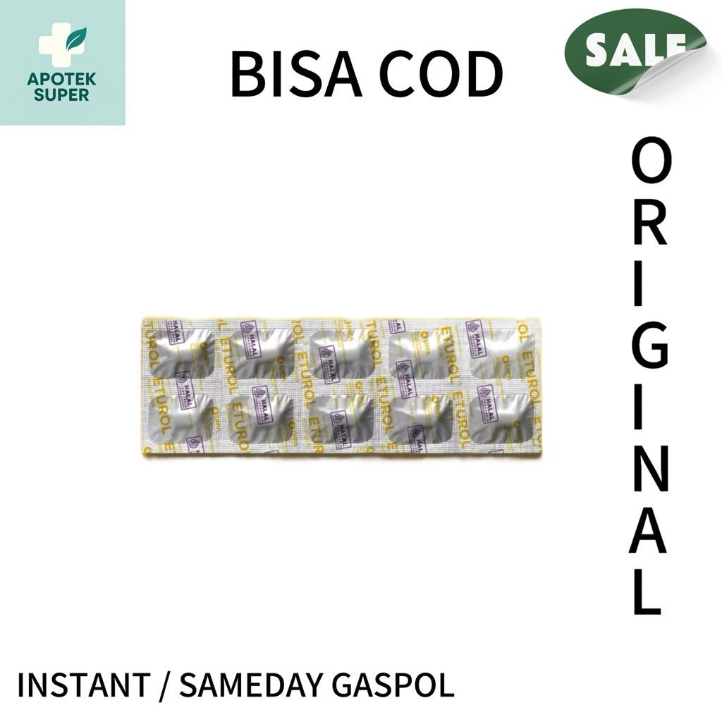 Eturol Strip Isi 10 Tablet