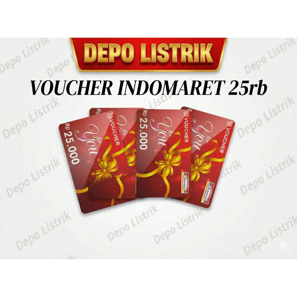 voucher fisik indomaret 25 ribu