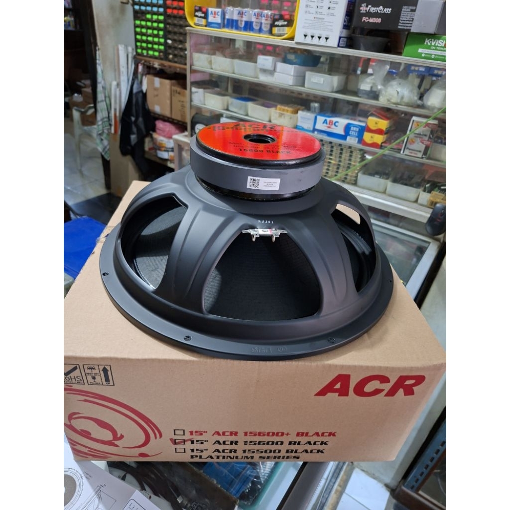 speaker acr 15 inch 15600 black