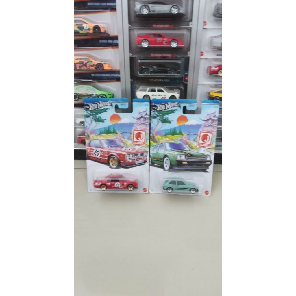 Hotwheels Nissan dan Starlet