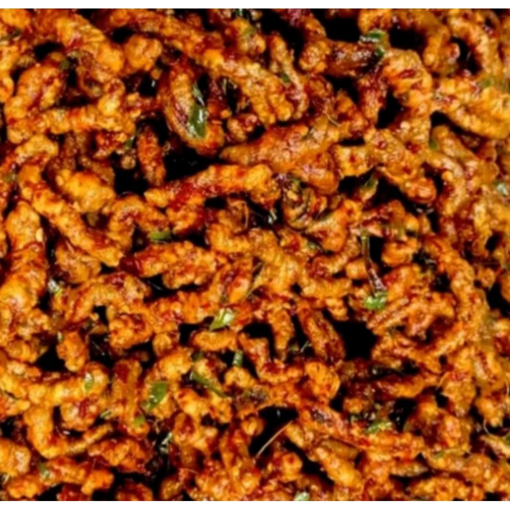 KERIPIK USUS PEDAS DAUN JERUK 1KG