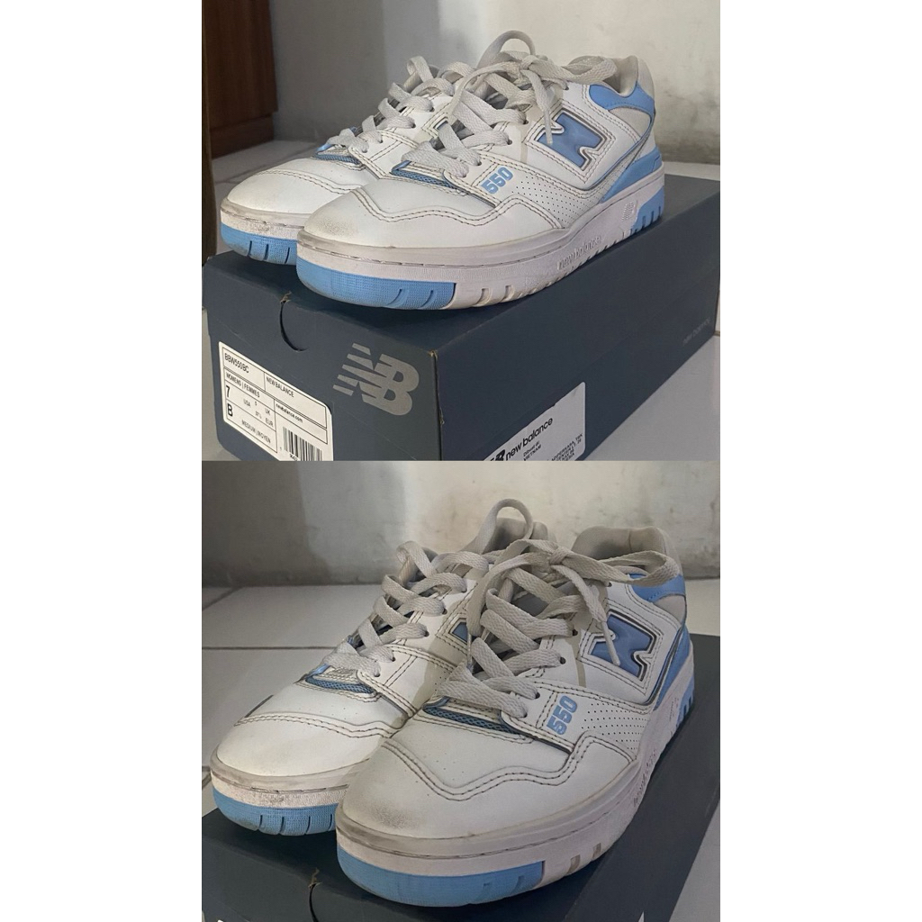 New Balance 550 “UNC WHITE DUSK BLUE”