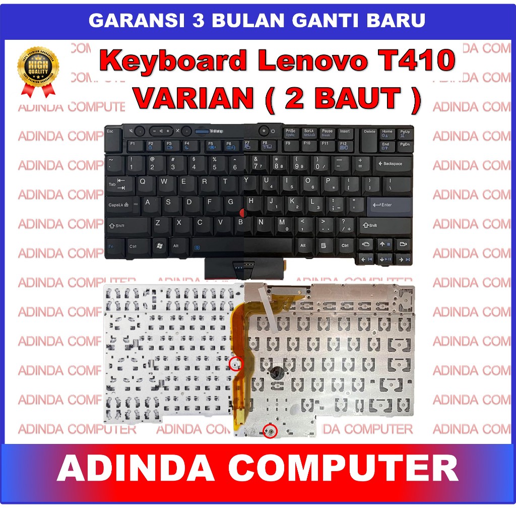 Keyboard Lenovo Thinkpad T410 T420si T420i T420s T510 T510i Pointer