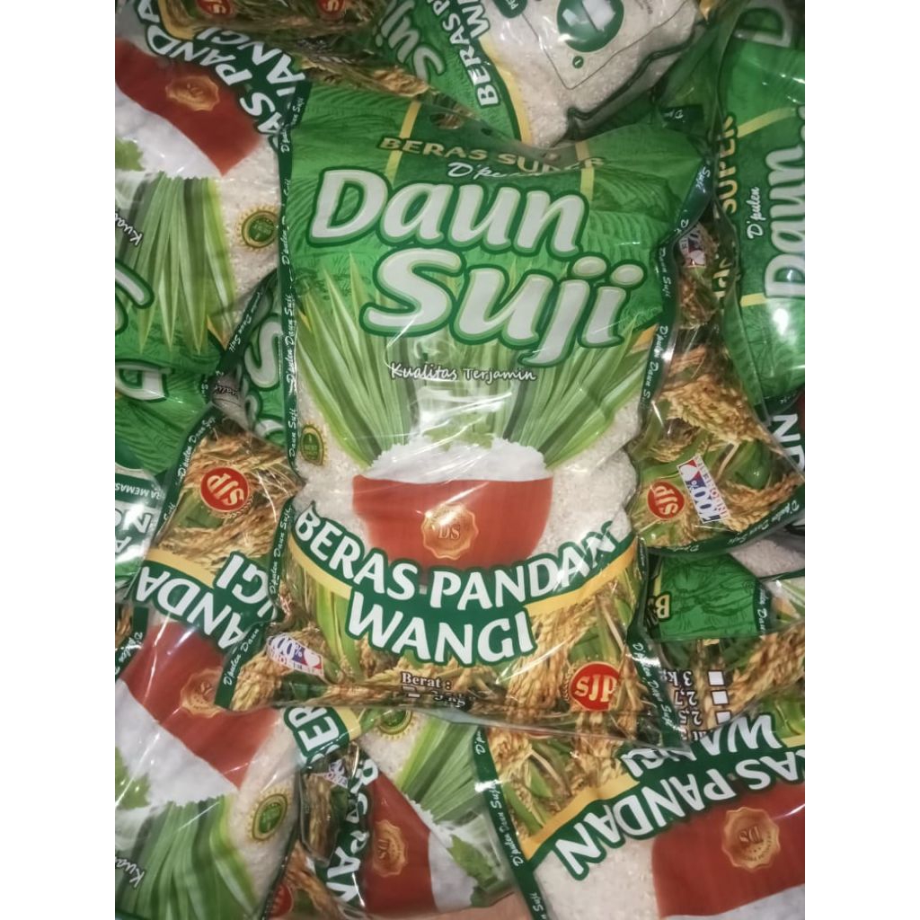 Beras Pandan Wangi 3kg Beras Daun Suji