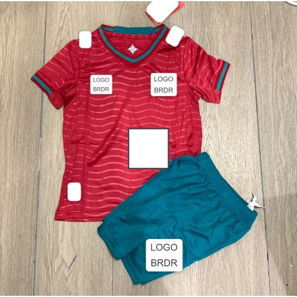 JERSEY BOLA ANAK KIDS PORTUGAL HOME WC 2025 2026