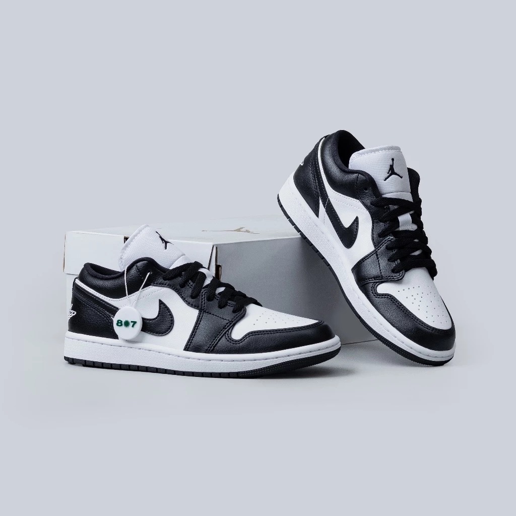 Air Jordan 1 Low Panda Black White Original Authentic