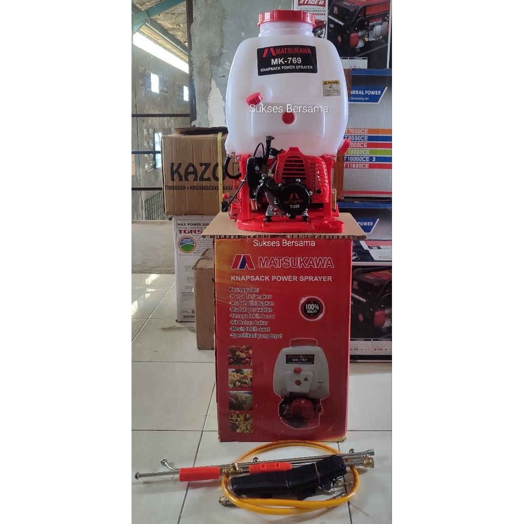 Mist Sprayer Matsukawa 2tak MK-767 (15liter) Mk-769 (20liter)