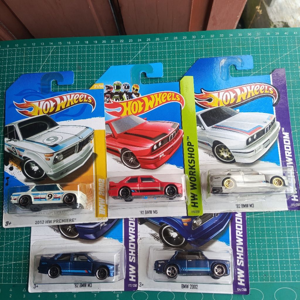 Paket Kolektor BMW Hot Wheels Original (Loose)