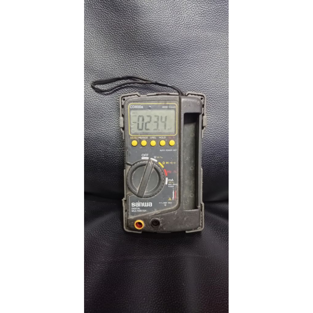 MULTIMETER SANWA CD800a ory japan