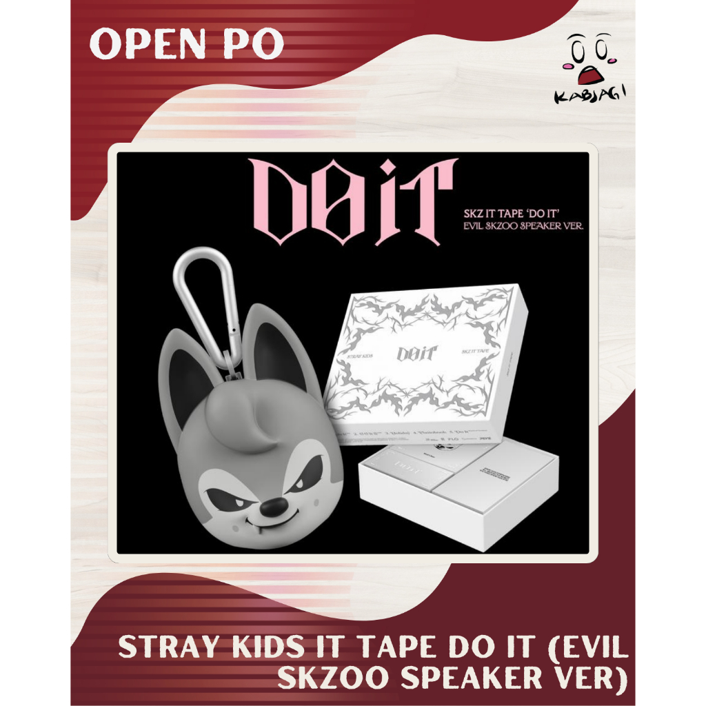 [BOOKED] STRAY KIDS IT TAPE DO IT (EVIL SKZOO SPEAKER VER)