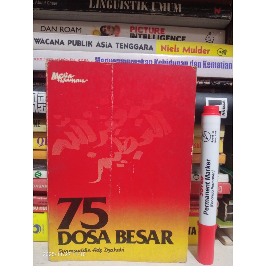 Buku 75 Dosa Besar -Agama Islam