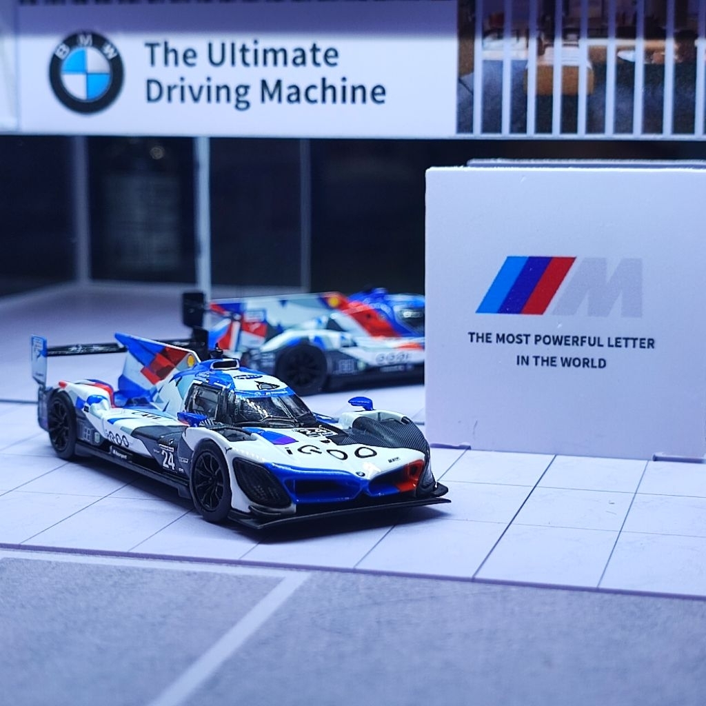 Mini GT 670 BMW M Hybrid V8 GTP #24 2023 IMSA Daytona 24 Hrs BMW M Team RLL