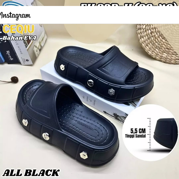 Sandal Wanita Dewasa, Sandal CEQIU EH-82B sandal Fashion