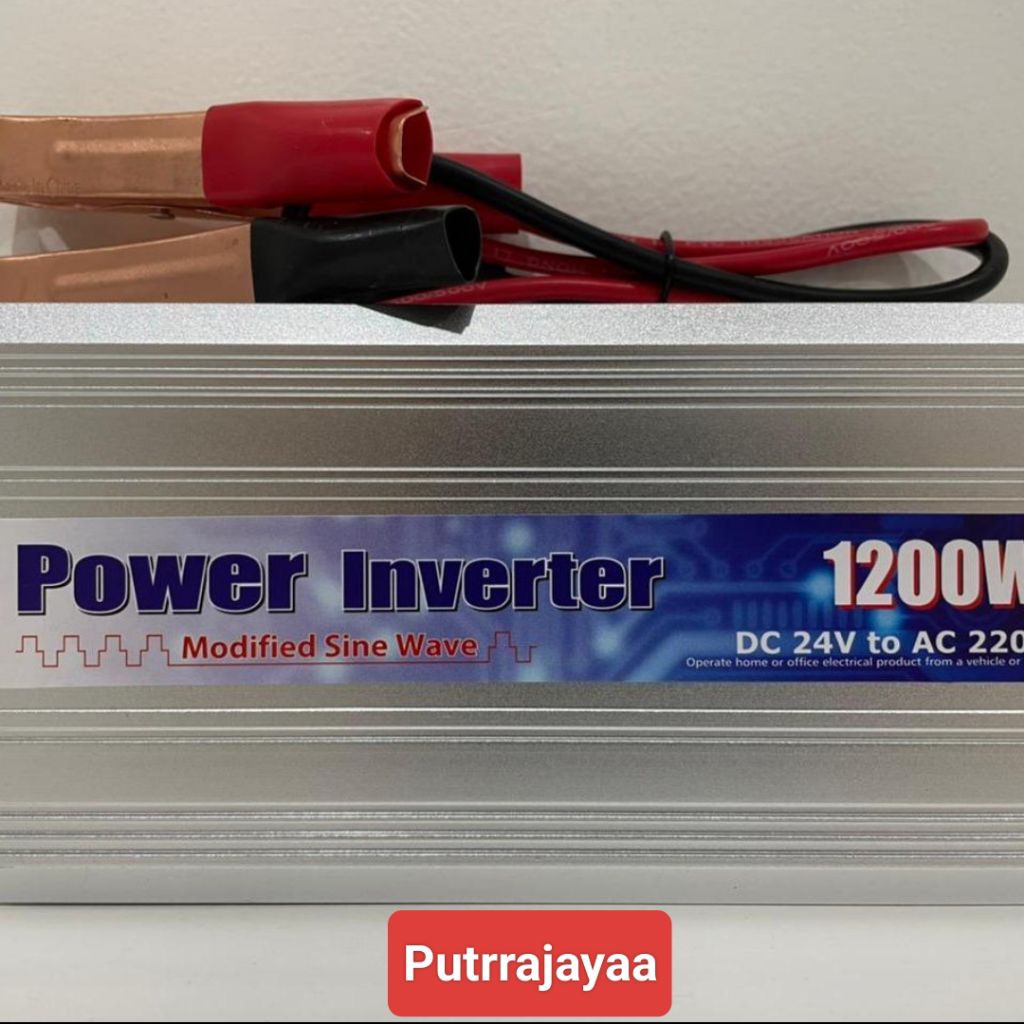 inverter 1200 Watt DC 24V to AC 220V USAT / Inverter 1200W 24 Volt ke 220 Volt Usat