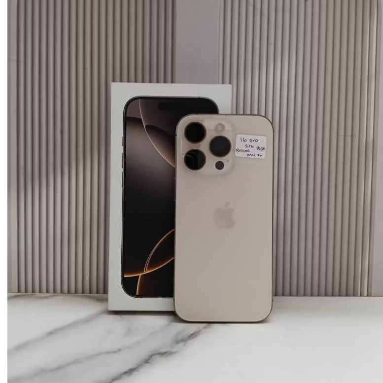 iphone 16 pro 256gb resmi second