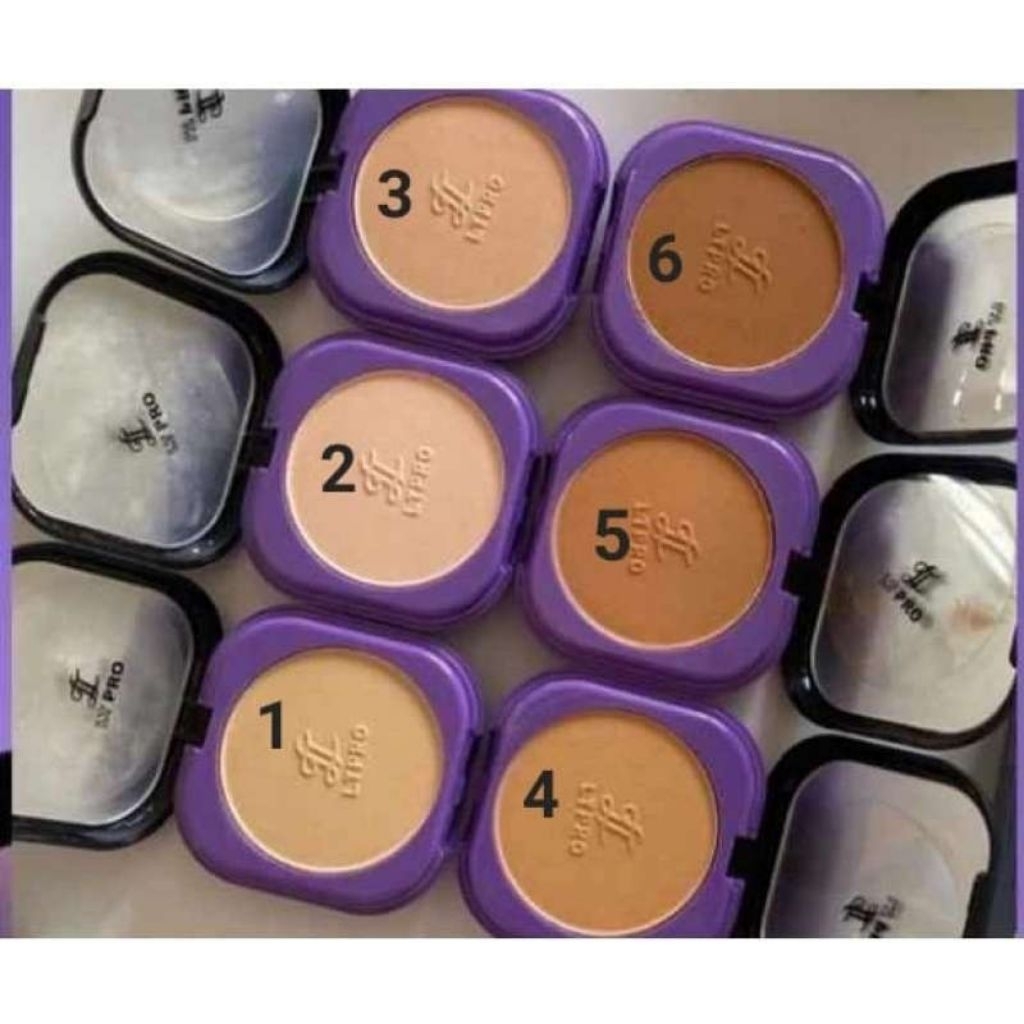 Bedak Padat Air Brush Compact Foundation LtPro