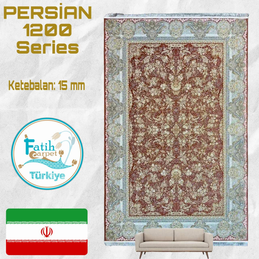 Karpet Premium Klasik Import Iran Reeds 1200 - I16