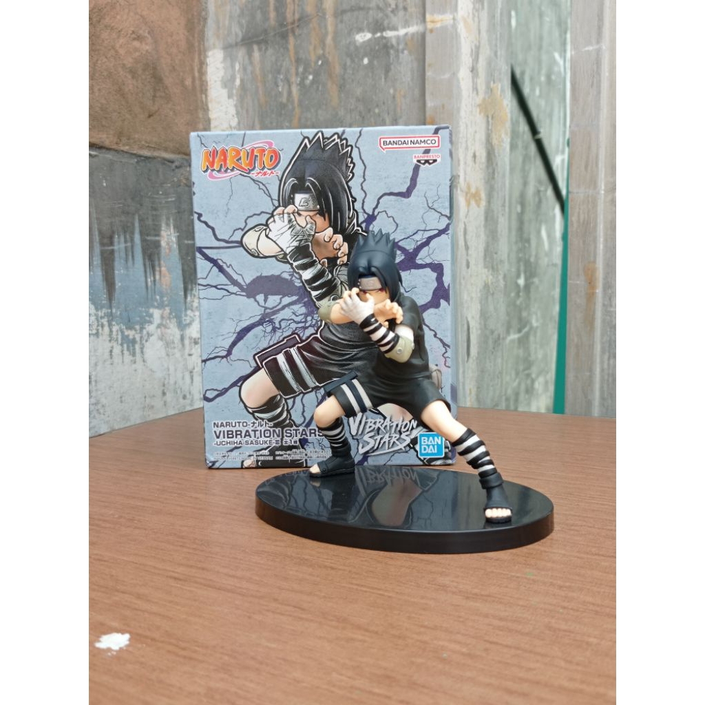 Banpresto naruto vibration star "sasuke" BIB