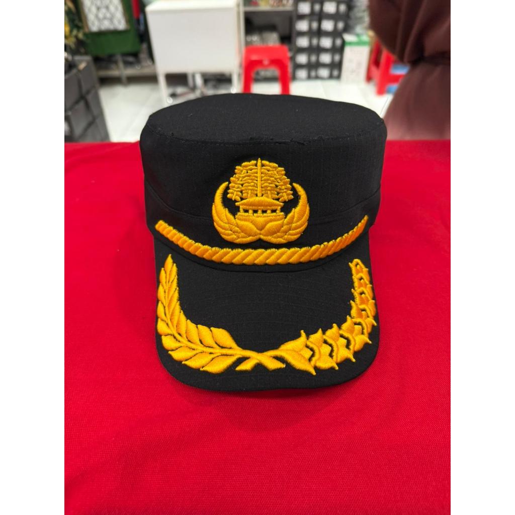 TOPI KOMANDO KOPRI 1 RAY | menjual atribut perlengkapan costum TNI,POLRI,DAMKAR,DISHUB,ASN,DLL