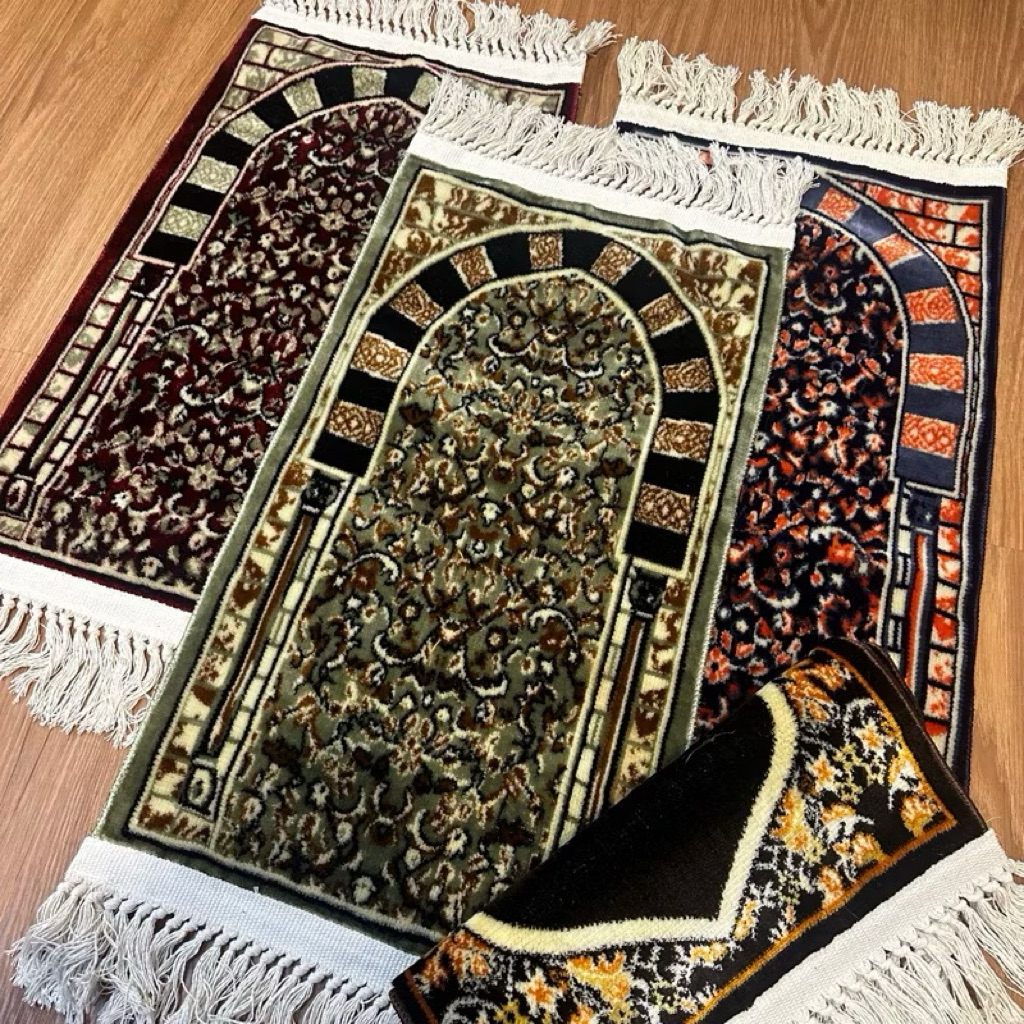 SAJADAH MINI RAWDAH BLUDRU ISI 100 PCS