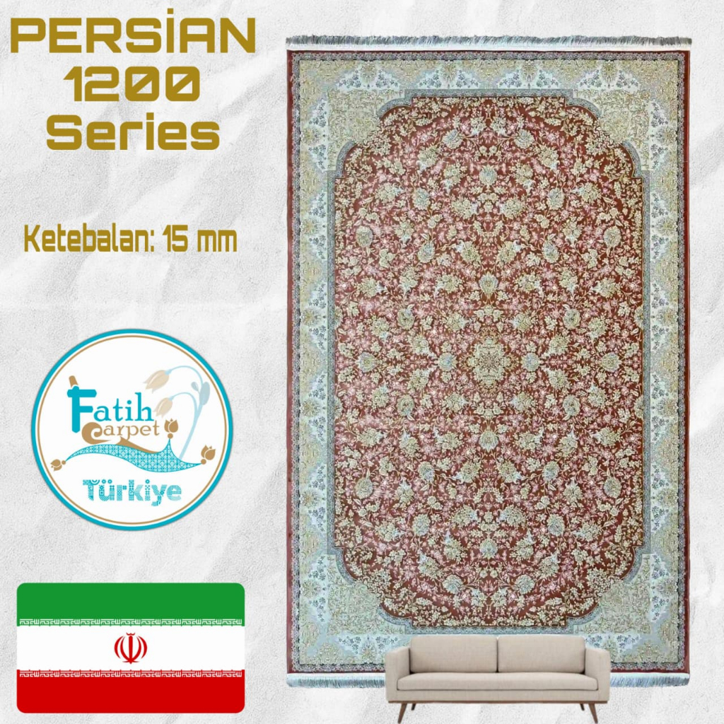 Karpet Premium Klasik Import Iran Reeds 1200 - I4