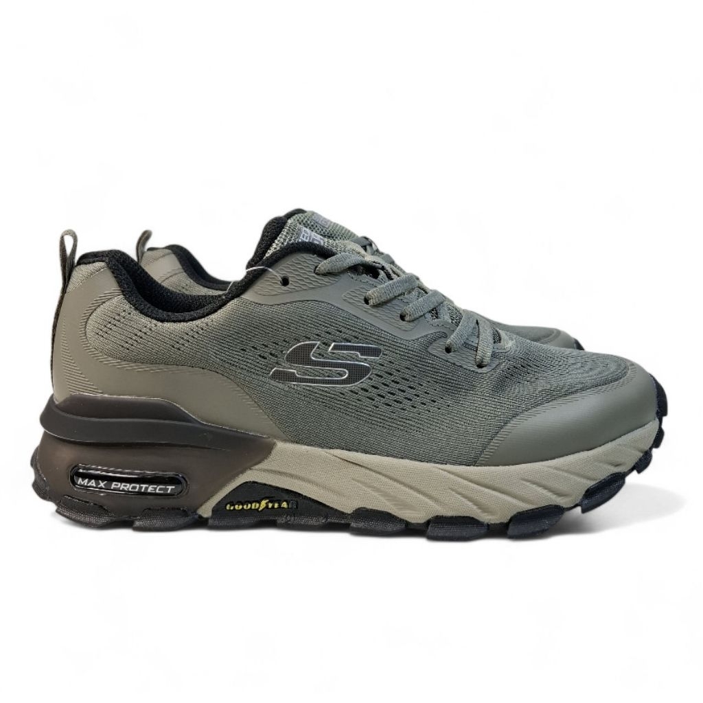 Sepatu Skechers Max Protect Pria/Skechers Pria/Skechers Trail/Skecher Outdoor