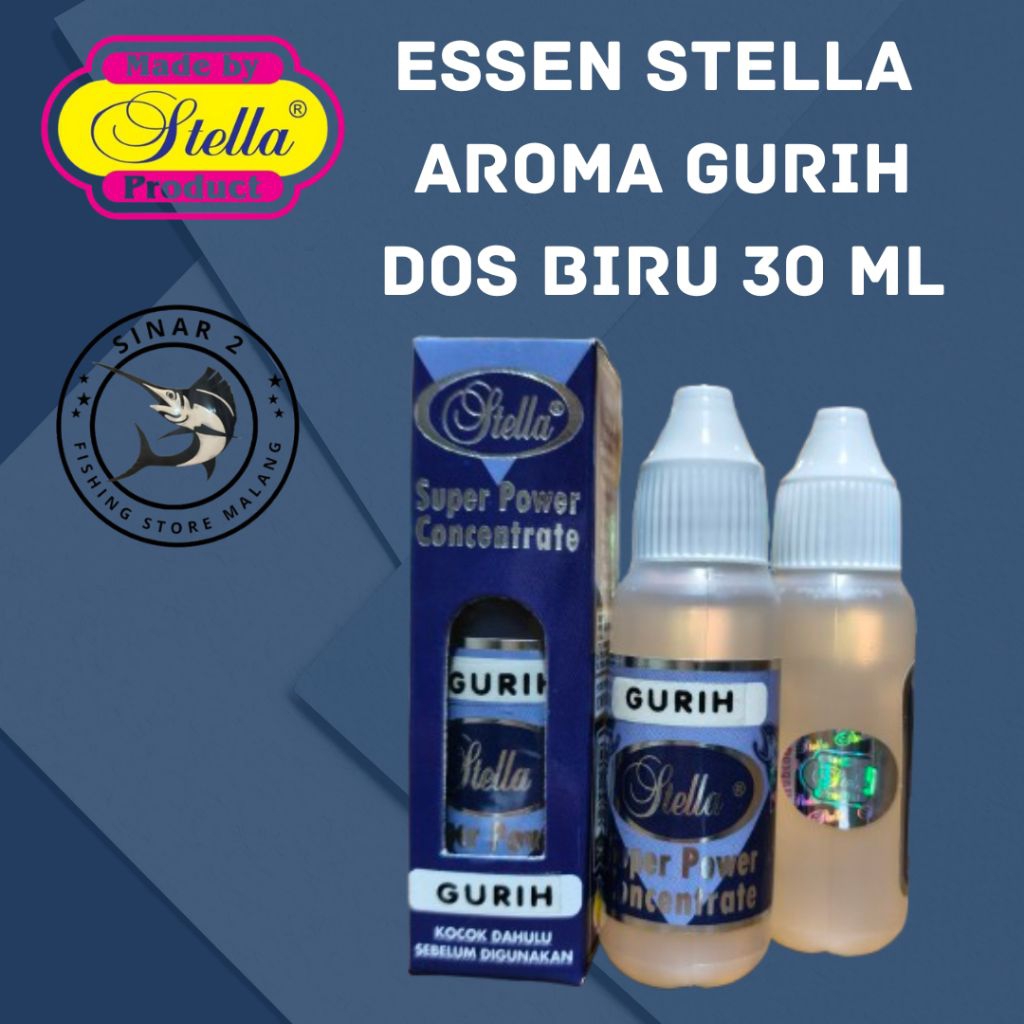 Essen Stella Dos Biru Aroma Gurih Premium 30 ml