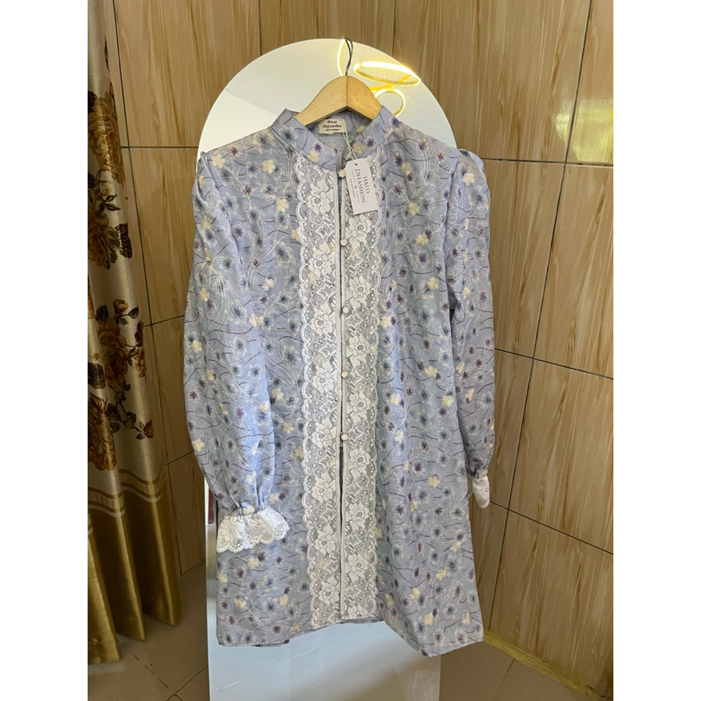 TUNIK KATBOL BY ADREENA BABY BLUE / TUNIK LEBARAN / TUNIK KONDANGAN