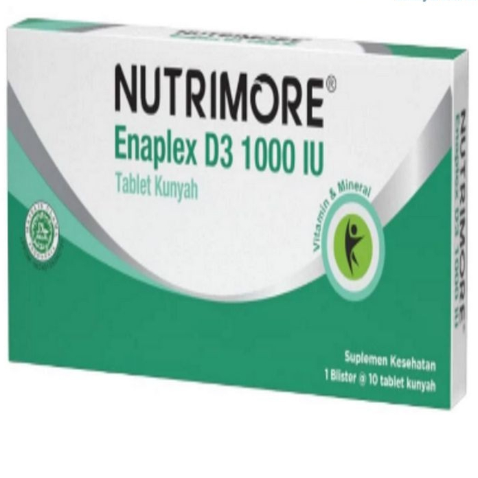 NUTRIMORE ENAPLEX D3 1000 IU