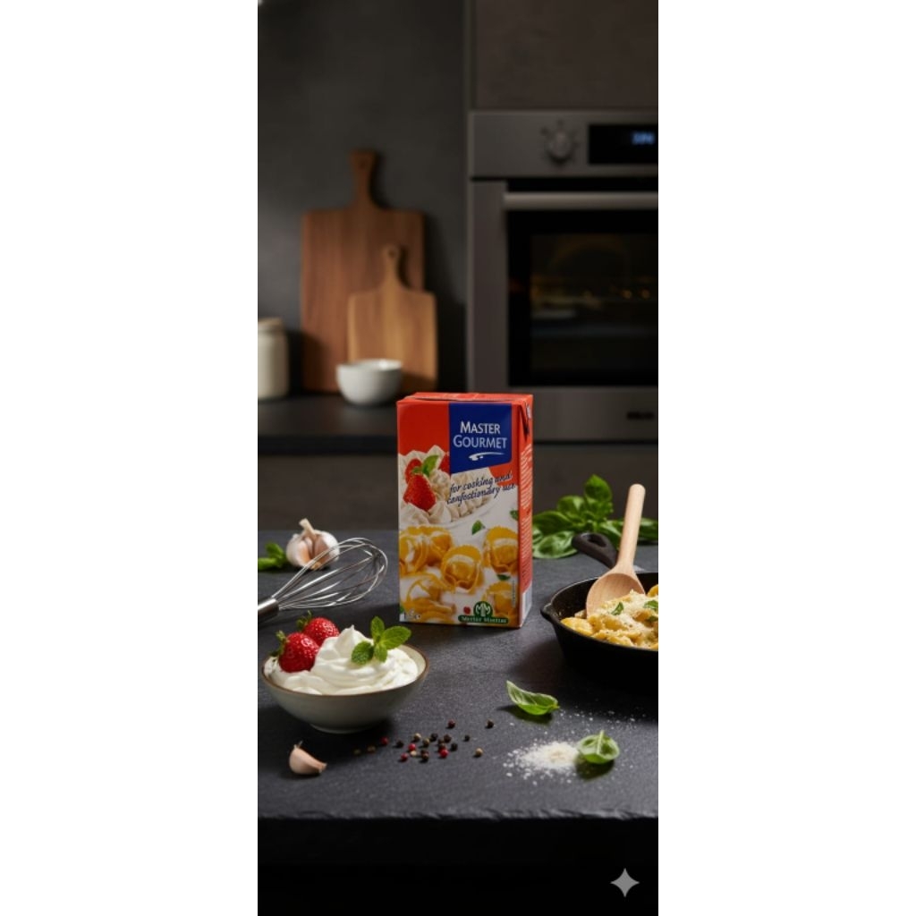 Cooking Cream Pleasuere Gold/ cooking cream master gourmet