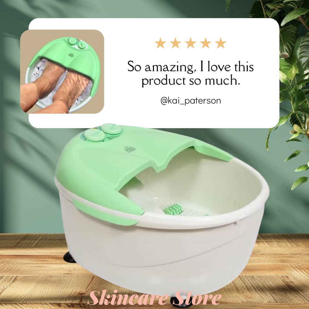 Footspa Massage / Alat Kesehatan Pinjat Rendaman Kaki / Foot Bath / Baskom Rendam Kaki