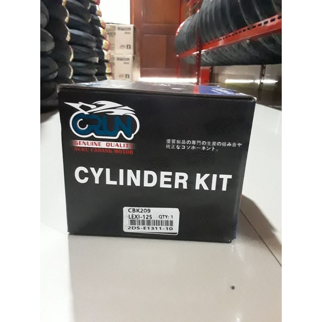 CYLINDER BLOCK SET YAMAHA LEXI 125 CRUN