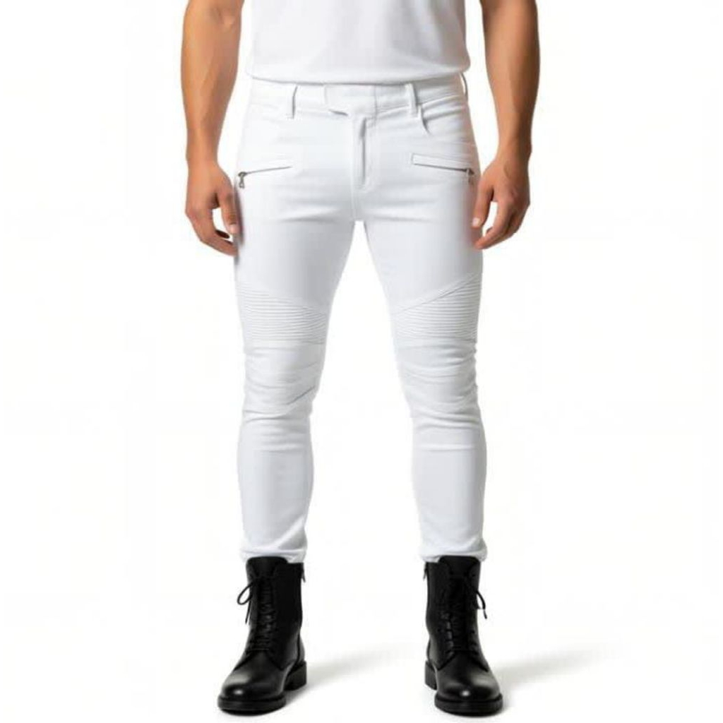 Balmain Paris Biker Jeans