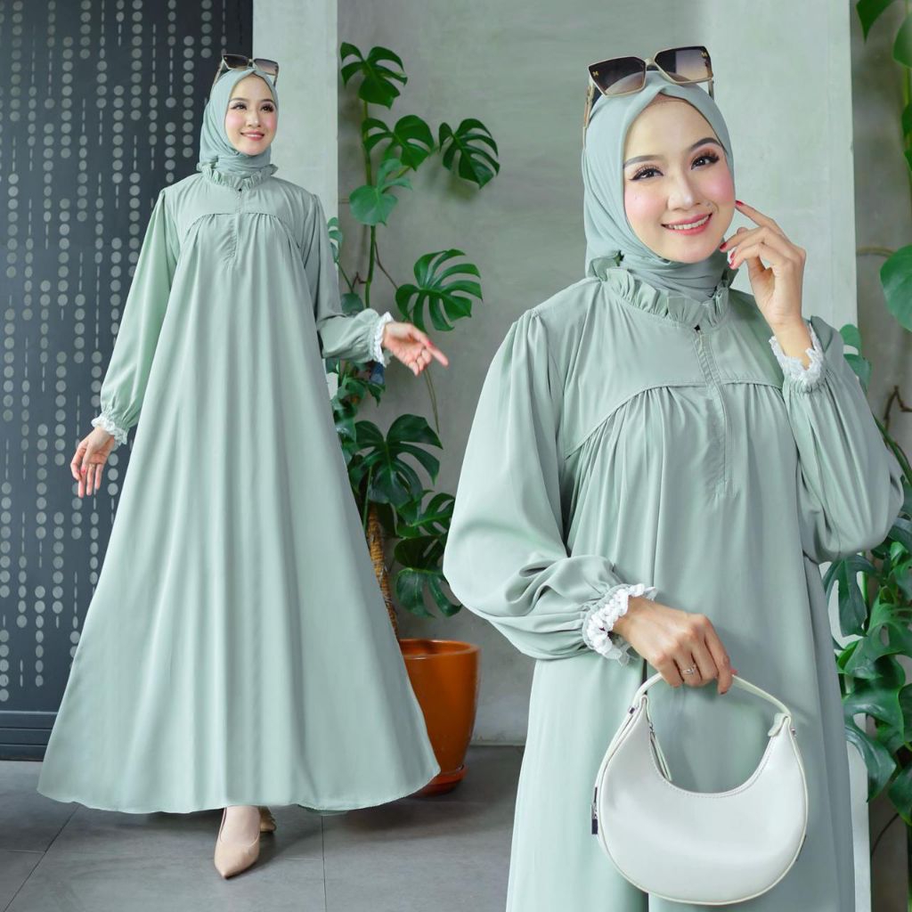 COD GAMIS POLOS/ GAMIS POLOS TANGAN RENDA/ GAMIS TERMURAH/ GAMIS TERBARU/ GAMIS POLOS QUALITAS SUPER