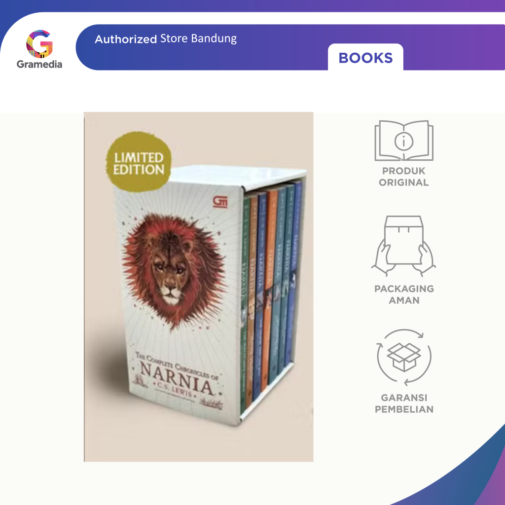 Gramedia Bandung - Boxset The Chronicles of Narnia