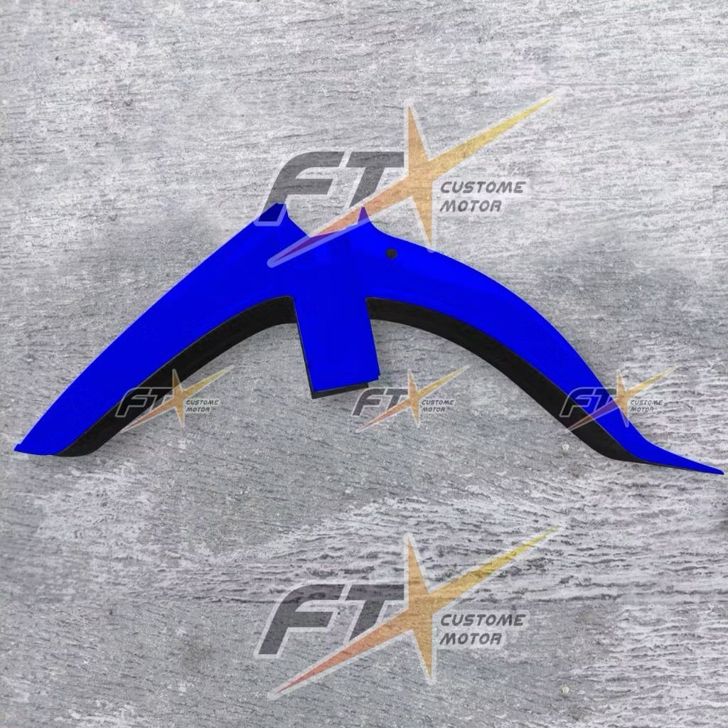 SPAKBOR DEPAN/SELEBOR DEPAN YAMAHA FORCE 1 ONE SIGMA CRYPTON WARNA BIRU