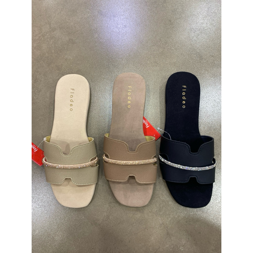 FLADEO SANDAL CEWEK TERBARU || anti licin outsole karet