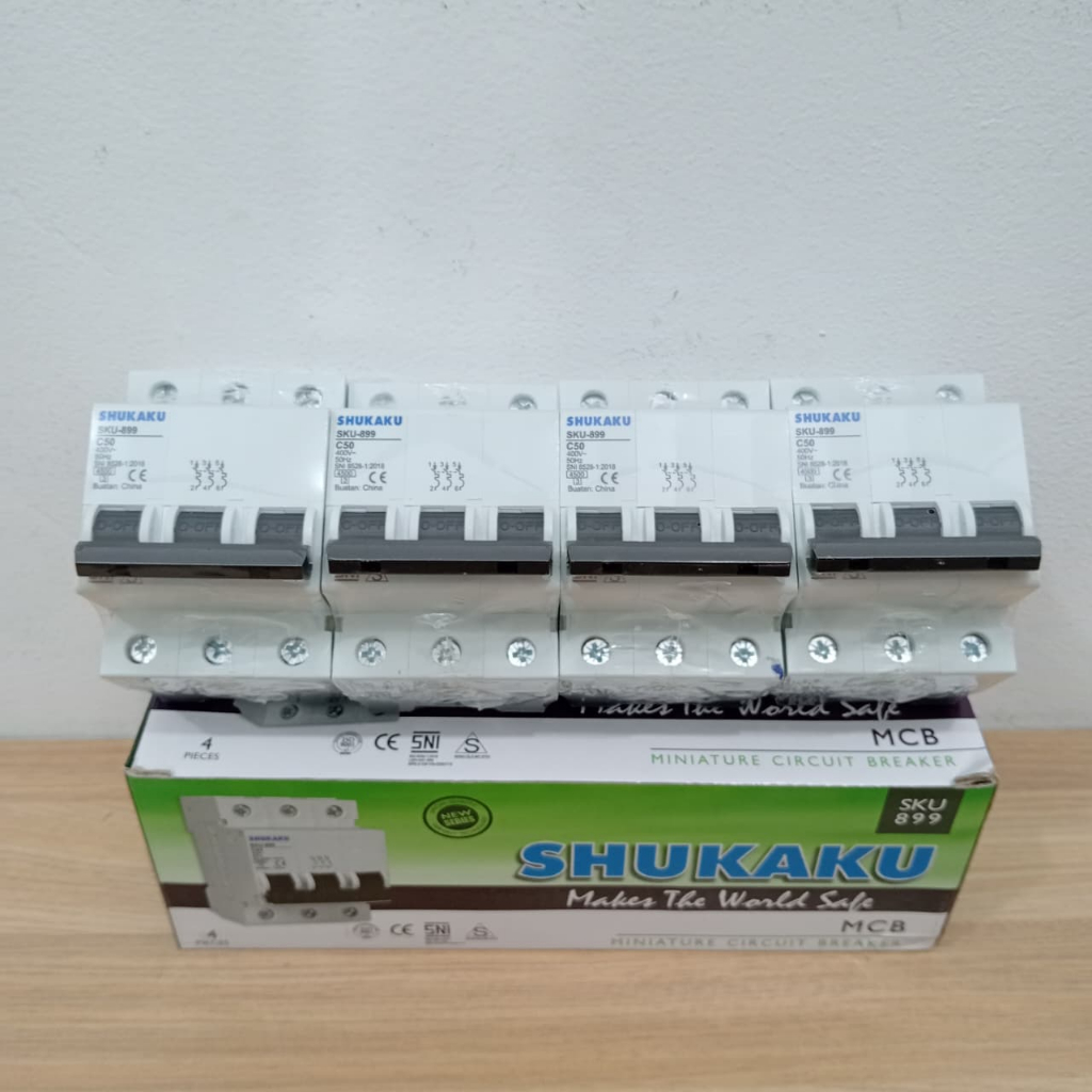MCB SHUKAKU 3 PHASE / 3P C16 C20 C25 C32 C40 C50 C63