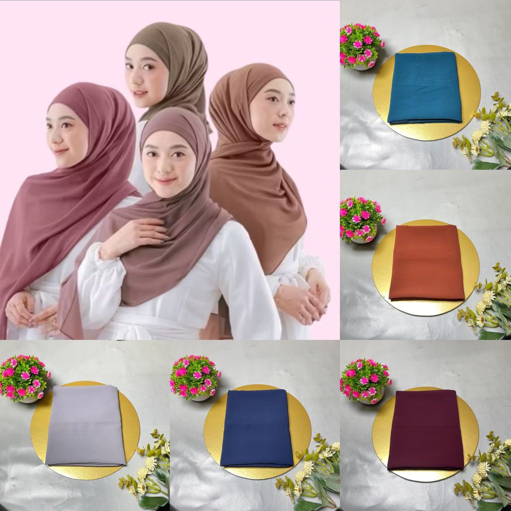 pashmina Ceruti babydoll // pashmina Ceruti premium // hijab pashmina Ceruty
