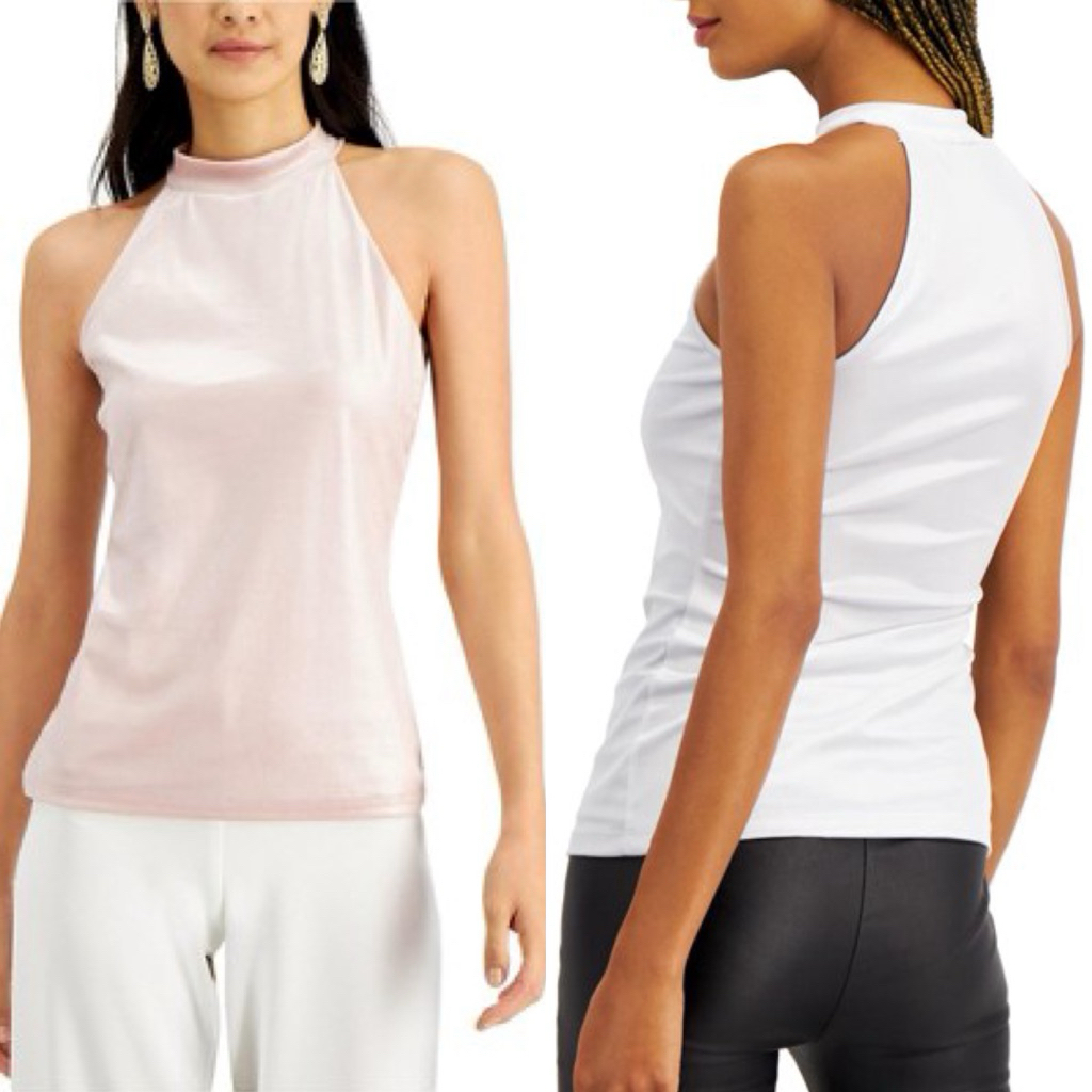 TANK TOP WANITA HALTER BELUDRU T48