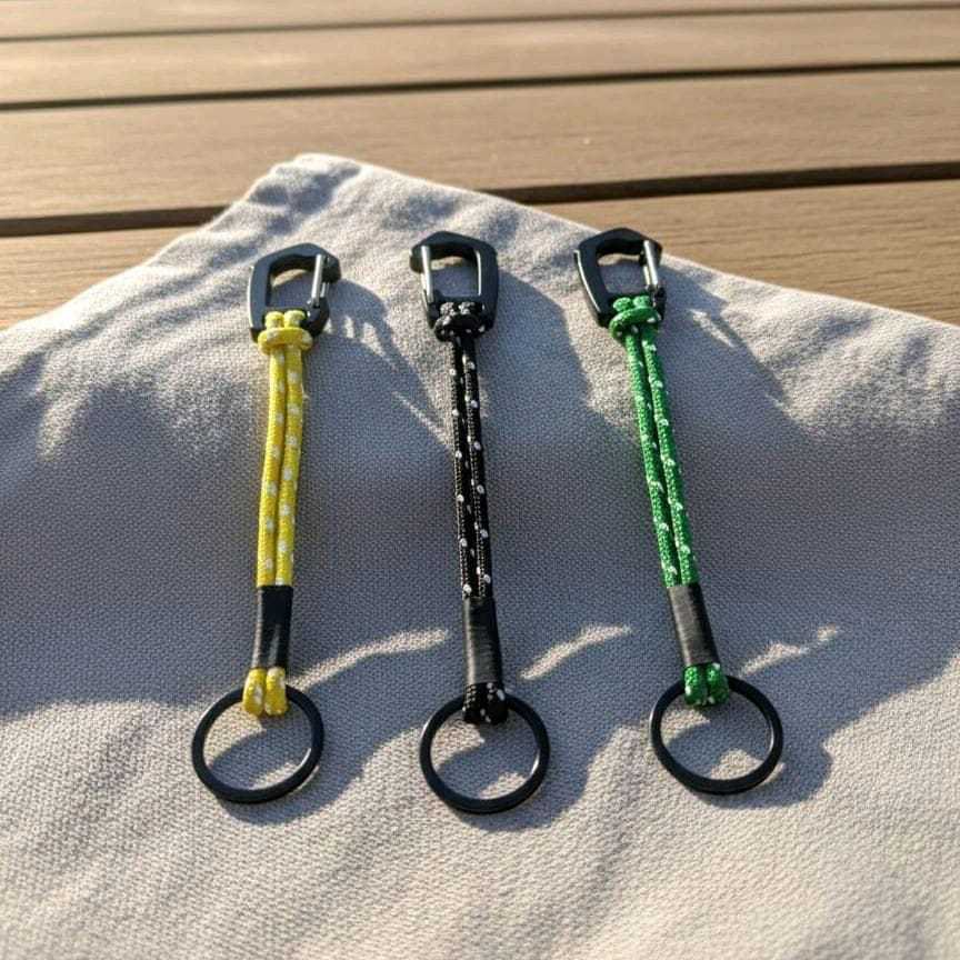 carabiner gantungan tali reflektip