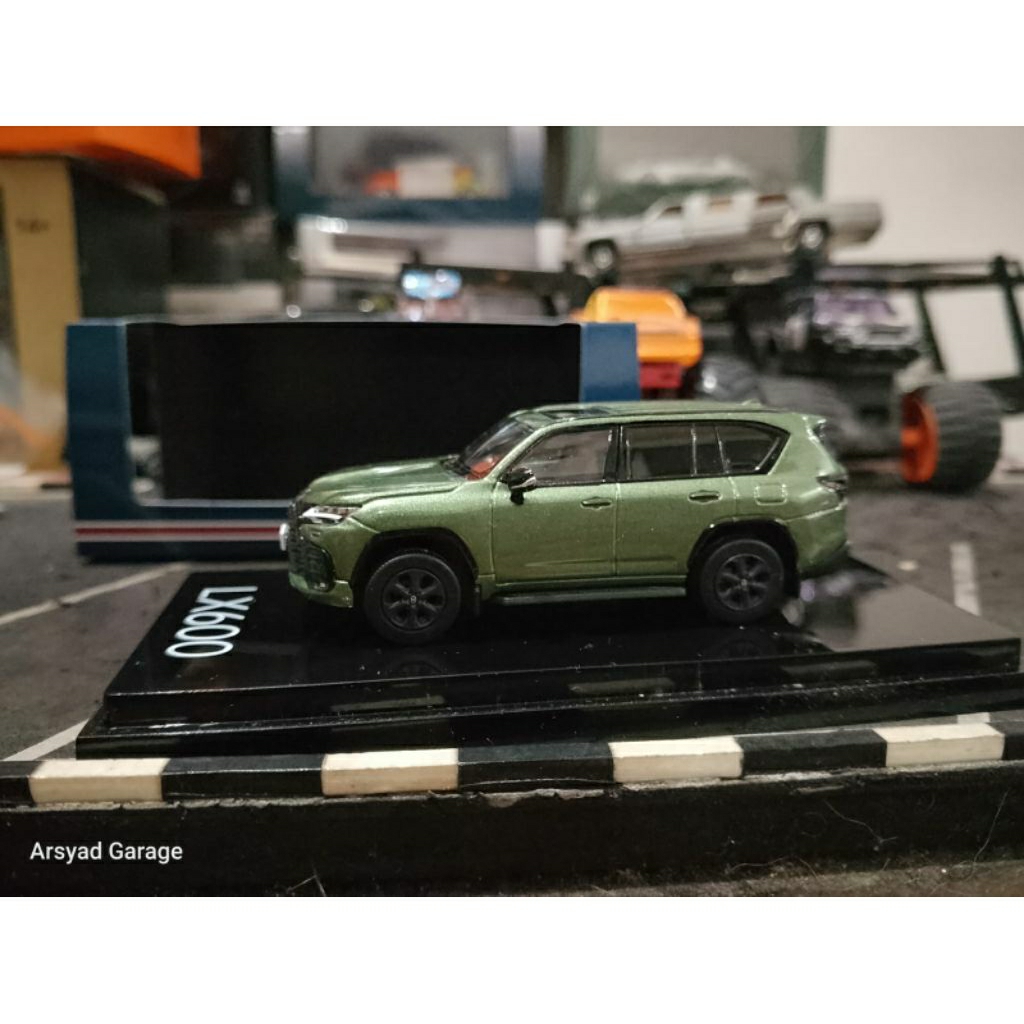 Diecast Hobby Japan Lexus LX600 Offroad Terrane Khaki Mica Metallic