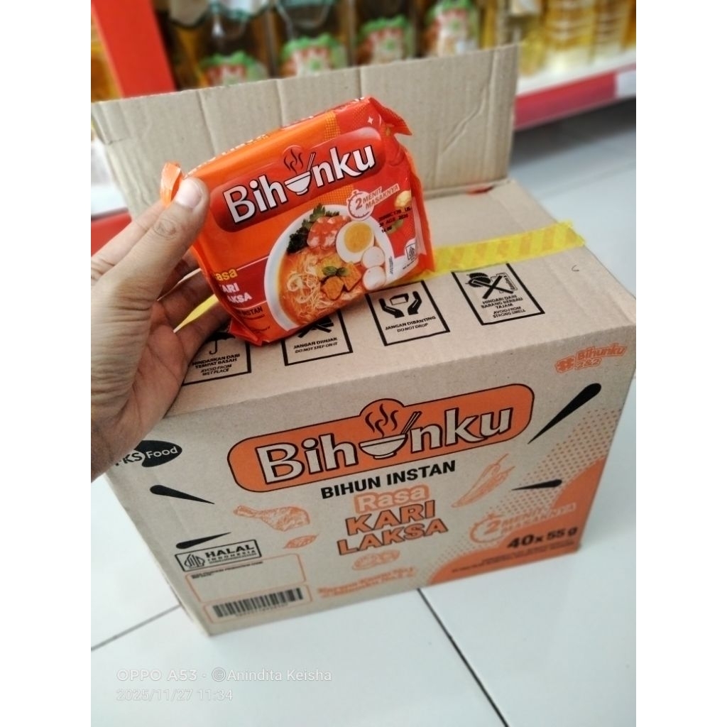 MIE BIHUNKU INSTAN KUAH GORENG