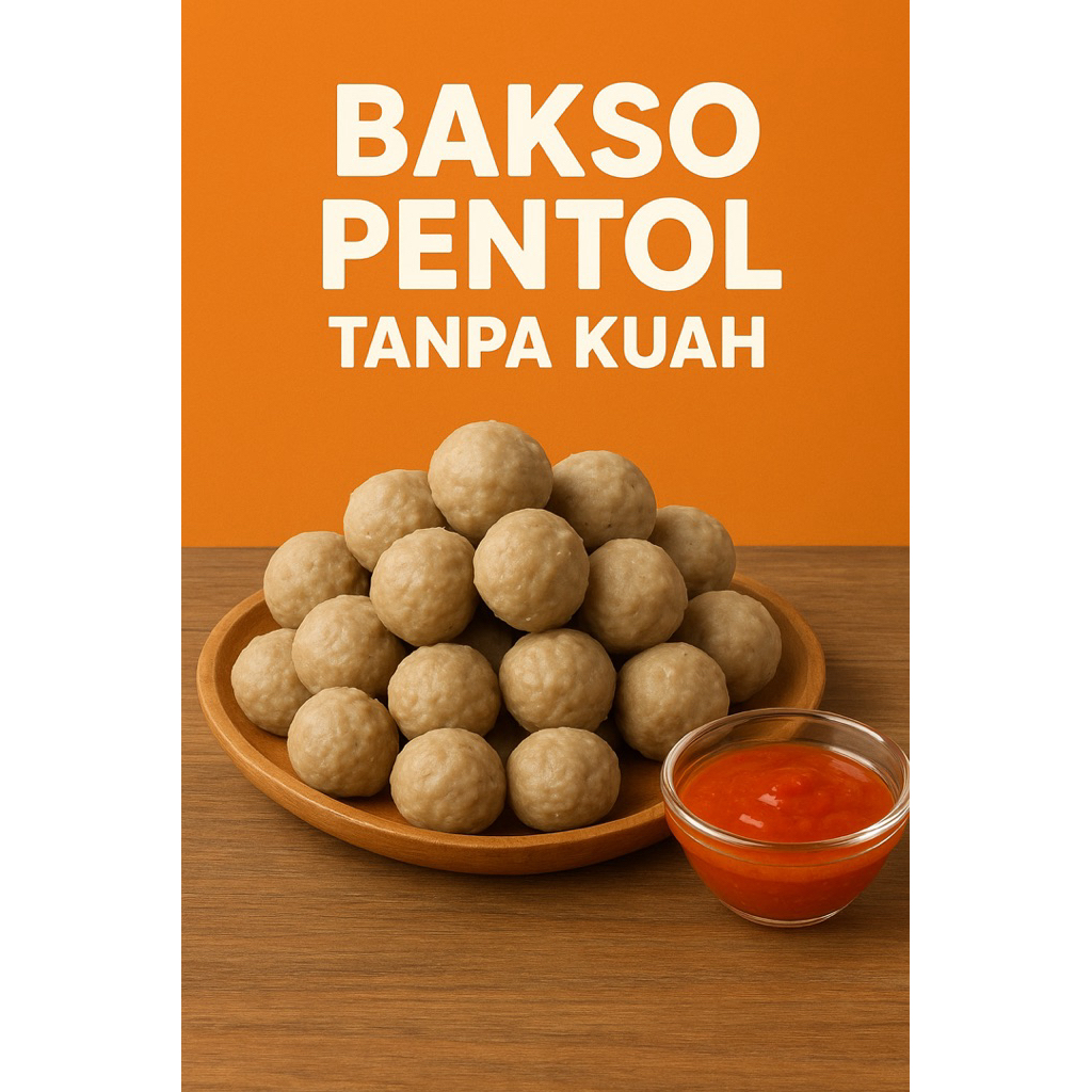 Pentol bakso daging sapi ekonomis