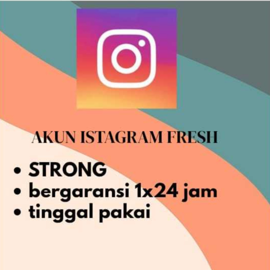 Akun IG Fresh 2FA ON 2FA Siap Pakai Bergaransi 100%
