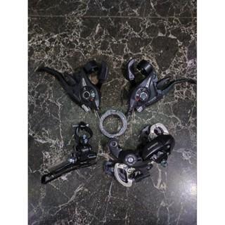 Groupset Shiman0 3 X 8 Speed TX35 Original MTB Sepeda Lipat Federal