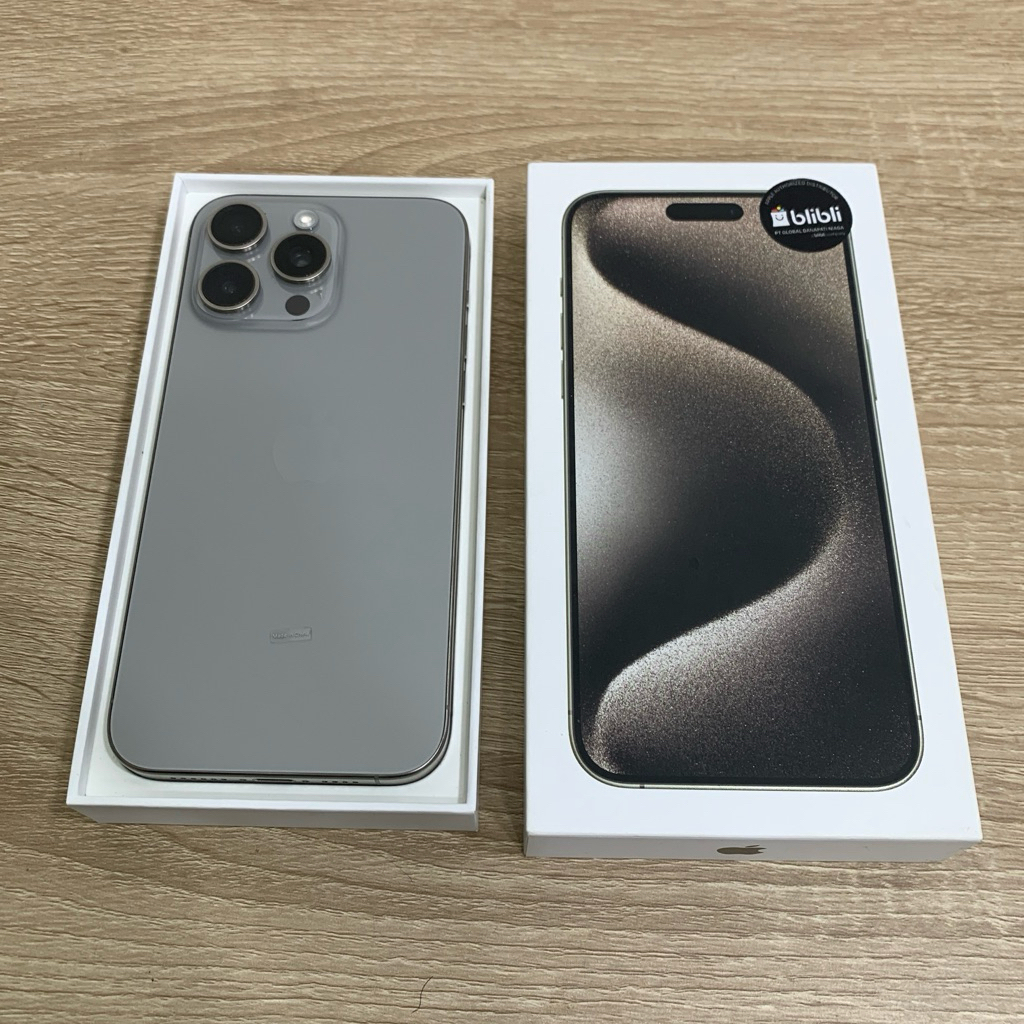 iphone 15 pro max 1tb second resmi